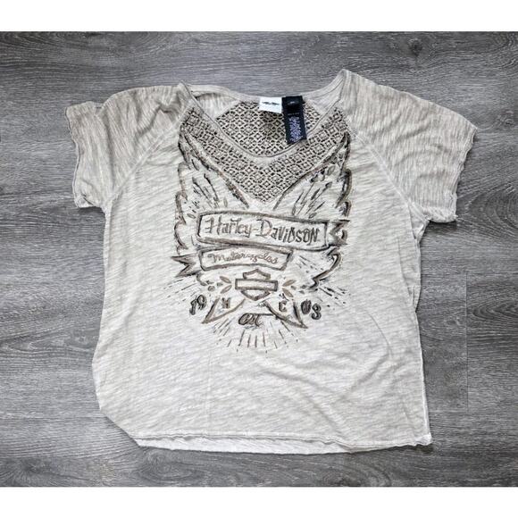 LOT Womens Harley Davidson Tshirts 2X - Picture 4 of 9